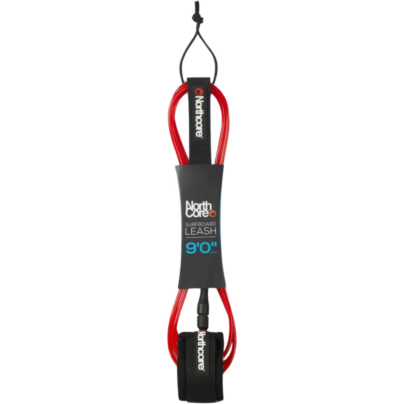 2026 Northcore 9FT Surfboard Leash NOCO57D - Red